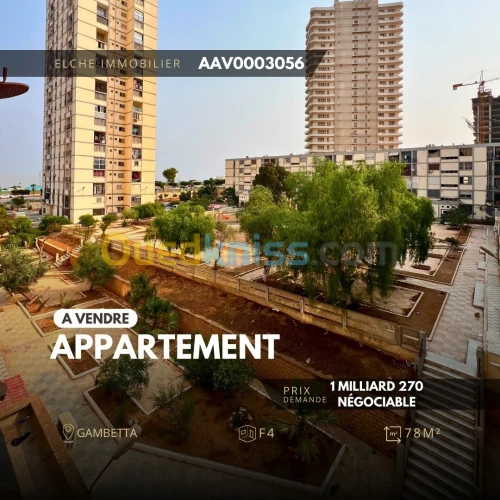 Vente Appartement F4 Oran Oran