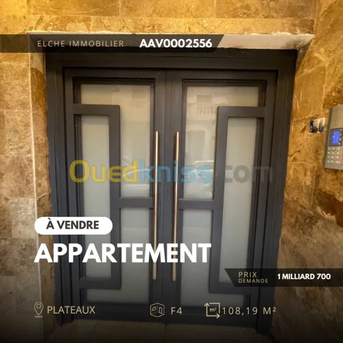 Vente Appartement F4 Oran Oran