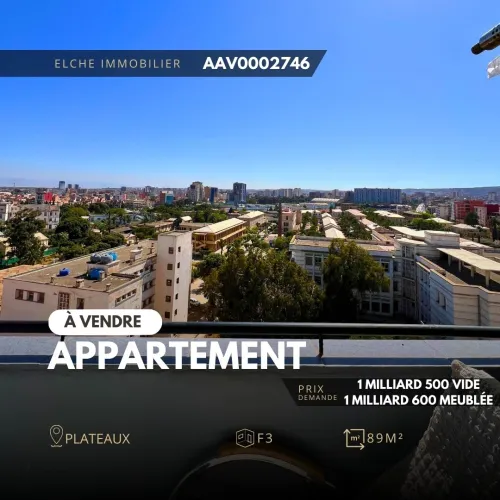 Vente Appartement F3 Oran Oran