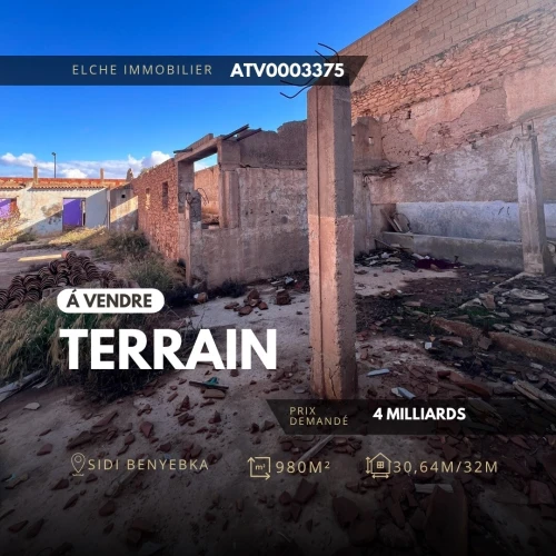 Vente Terrain Oran Gdyel