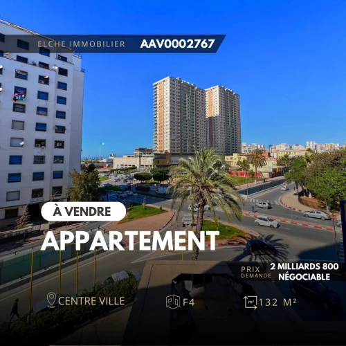 Vente Appartement F4 Oran Oran