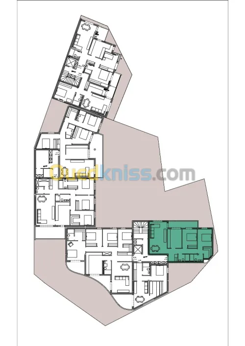 Vente Appartement F3 Alger El achour