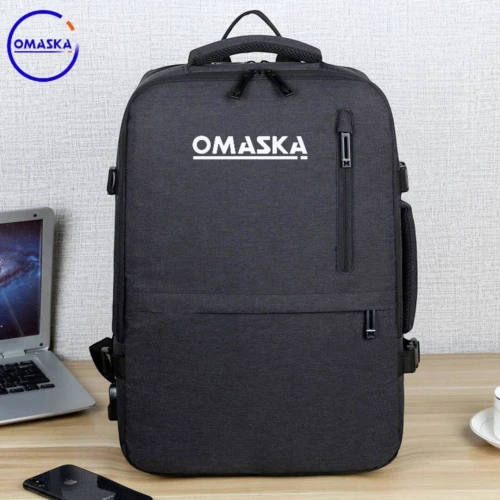 Sac A Dos (Porte Pc) En Polyester Imperméable avec Extensiion