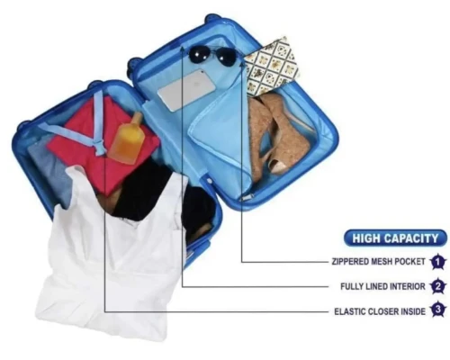 VALISE ENFANT (XS) rigide en ABS+PC