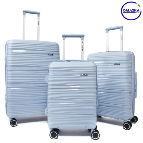 Série de trois Valises Titan Incassables En 100% Polypropylène