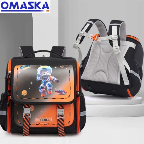 Sac à dos orthopédique Pliable pour enfants 1er Année Primaire - BLEU -NOIR - ROSE - VIOLET