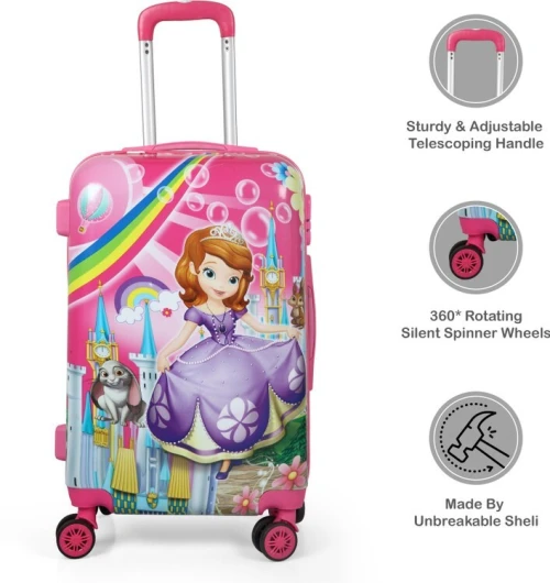 VALISE ENFANT (L)rigide en ABS+PC