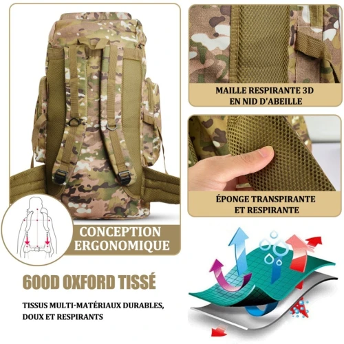 Sac À Dos Randonnée 80 Litres