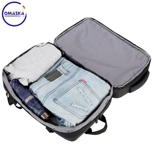 Sac A Dos (Porte Pc) En Polyester Imperméable avec Extensiion