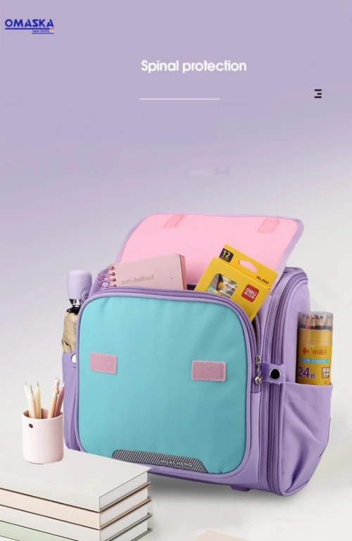 Sac à dos orthopédique Pliable en Oxford pour enfants 1er Année Primaire