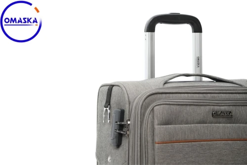 MOYENNE Valise FLEXAIR "24" En Polyester Imperméable et Roue Démontable