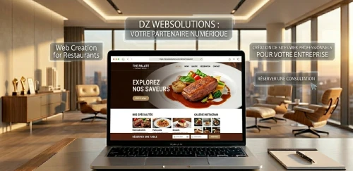 Boostez la fréquentation de votre restaurant grâce à un site web professionnel !