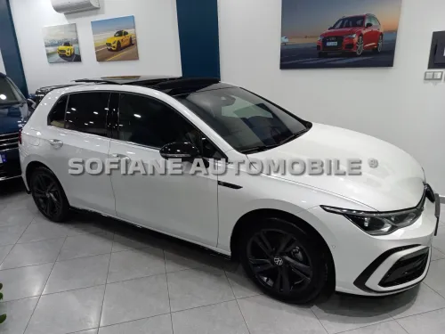 Volkswagen Golf 8 2023 𝐑-𝐋𝐈𝐍𝐄- Edition 𝗕𝗟𝗔𝗖𝗞 ✪ KeyLess - Chargeur Téléphone sans fil ✪