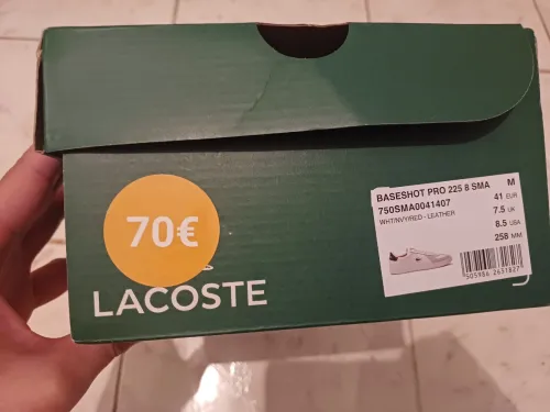 Baskets lacoste original caba France