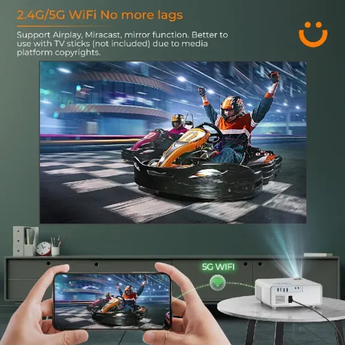 Data show projecteur Yaber Y9 PRO WIFI Bleutooth +cartable