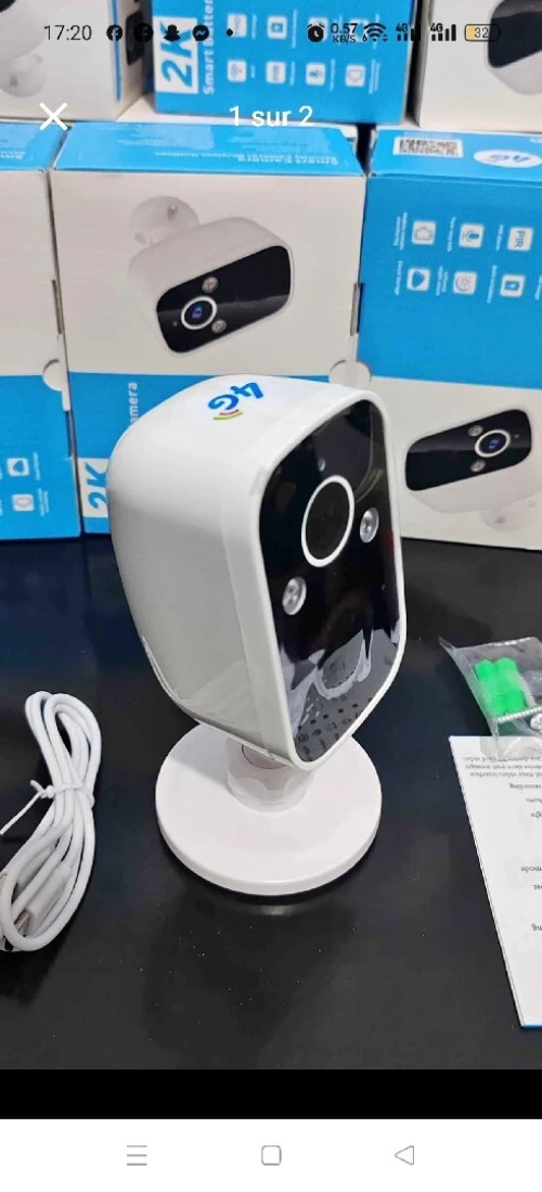 CAMERA SURVEILLANCE BATTERIE 4G OUTDOOR EXTERIEUR T4