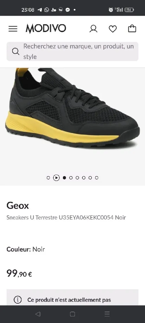 Geox neuves min frança taille 44