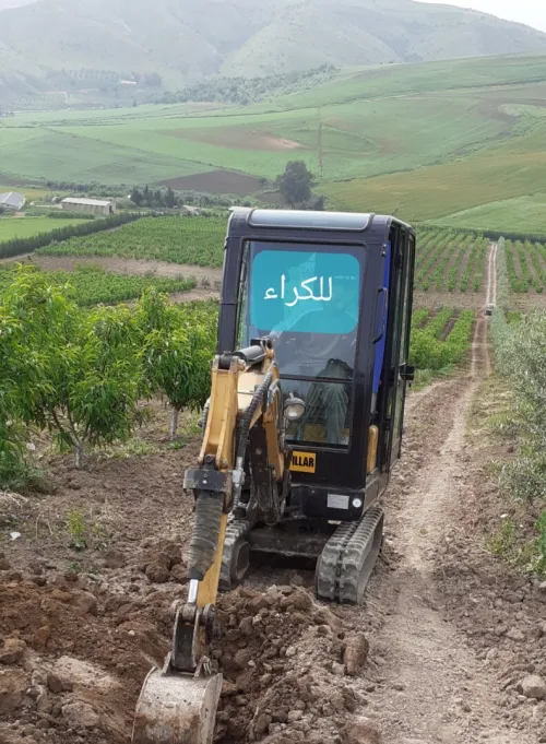 للكراء Location de Mini Pelle avec déplacement dans 58 wilayas