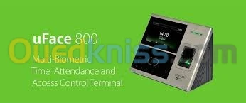 Pointeuse biométrique UFACE 800 PLUS 
