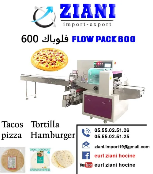 Flow pack tacos