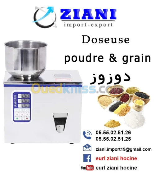 Doseuse poudre & grain 