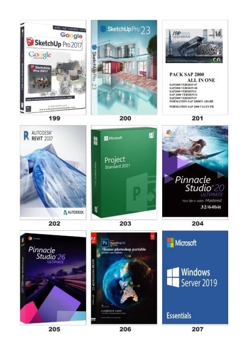 Dvd logiciels programmes pc 