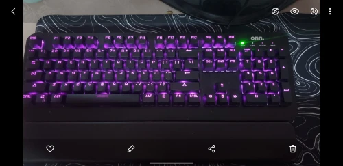 keyboard mechanic onn 100% blue switch