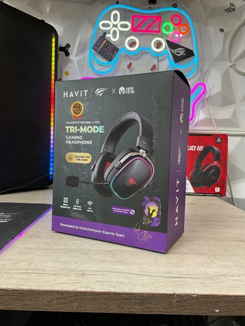  Casque HAVIT GAMENOTE H2039BG 2.4G + BT - VERSION VKS
