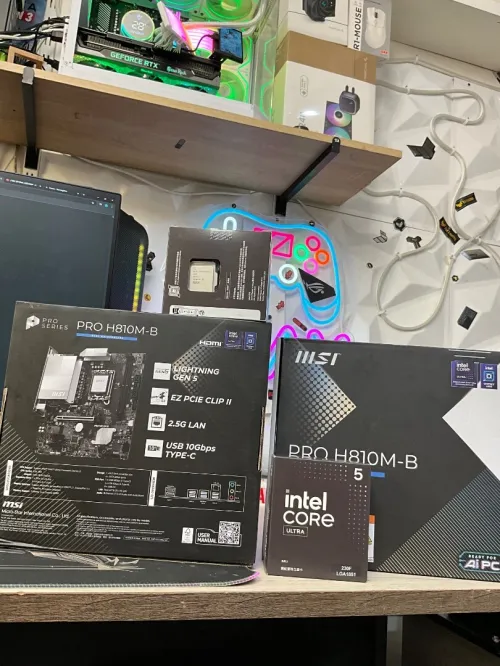 Combo H810M-B + Cpu ultra 5 230F