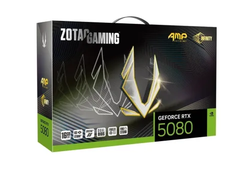ZOTAC GAMING GeForce RTX 5080 16GB DR7 256-bit AMP Extreme