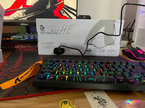 CLAVIER ATTACK SHARK X68 HE MAGNETIC KEYBOARD
