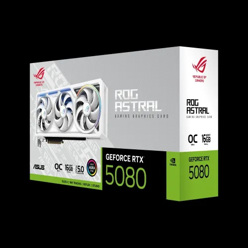 ASUS ROG Astral GeForce RTX 5080 White OC Edition