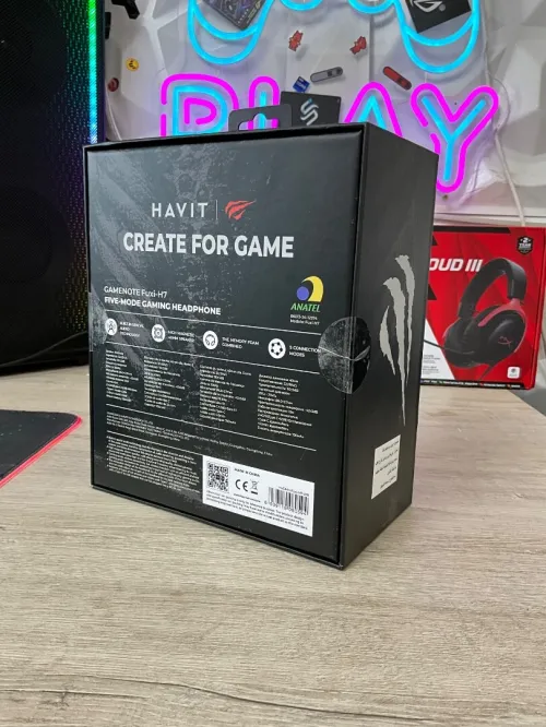 CASQUE HAVIT GAMENOTE FUXI H7 WIRELESS WHITE