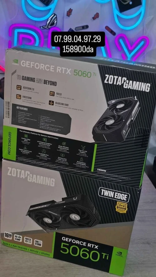 RTX 5060TI 16GB OC ZOTCK