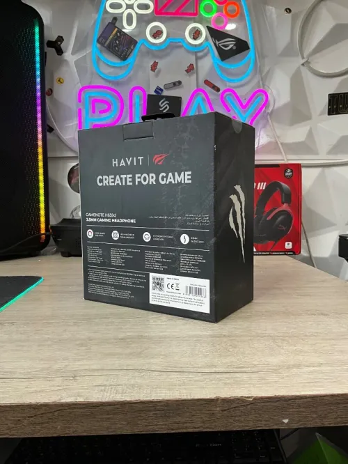 CASQUE HAVIT GAMENOTE H659D 3.5MM RGB
