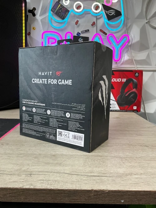 CASQUE HAVIT GAMENOTE H2043U USB 7.1+ RGB