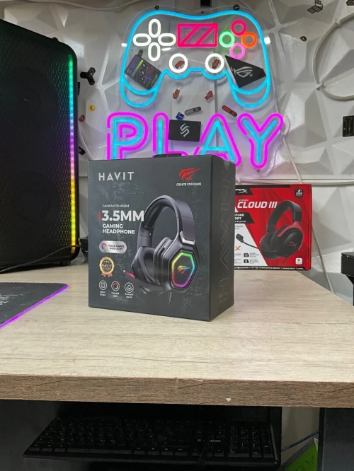 CASQUE HAVIT GAMENOTE H659D 3.5MM RGB