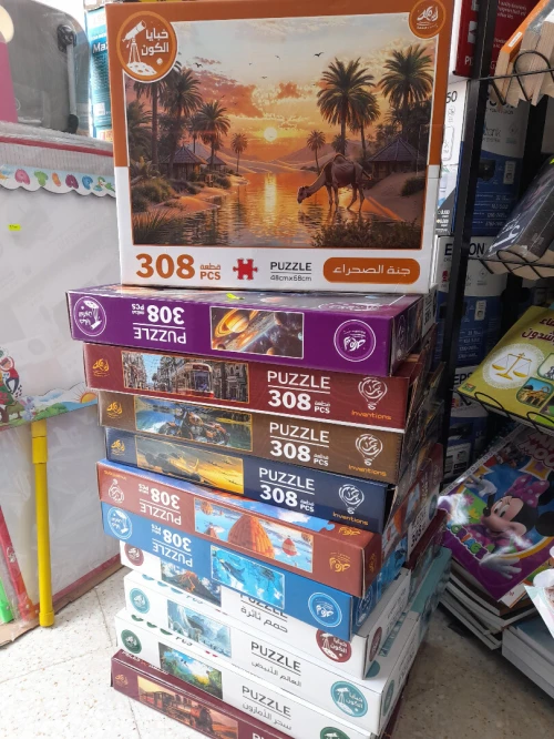 PUZZLE 308 PCS 48X68CM