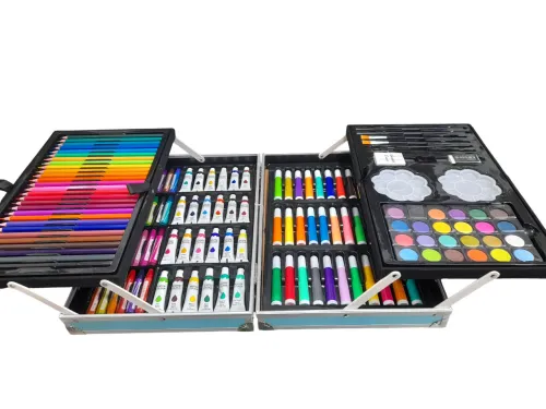 MALLETTE A DESSIN 144 PIECES ENFANT