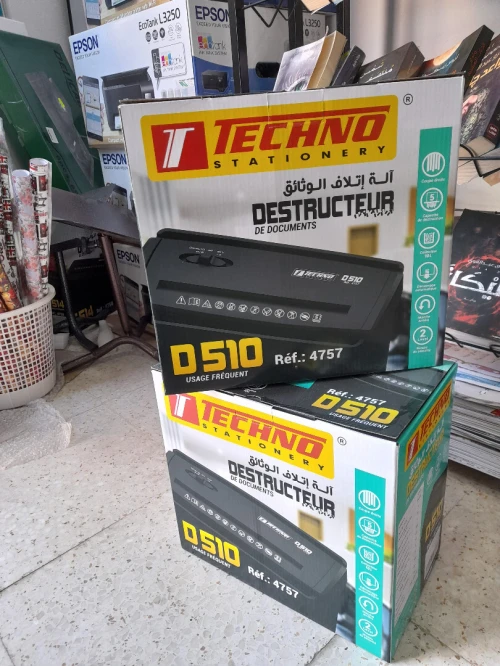 DESTRUCTEUR DE DOCUMENTS COUPE DROITE TECHNO