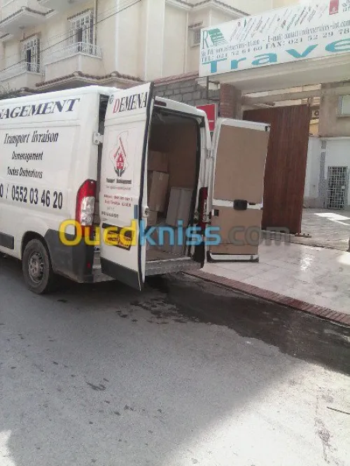 DEMENAGEMENT/ TRANSPORT /MANUTENTION