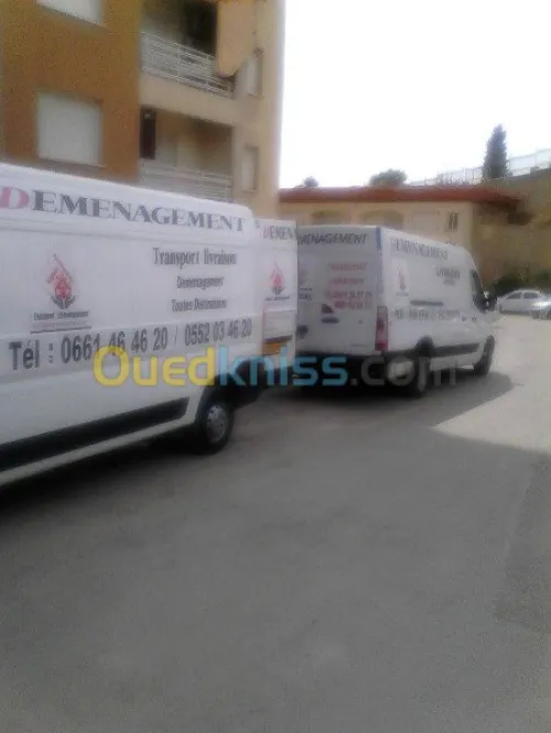 DEMENAGEMENT MANUTENTION TRANSPORT %