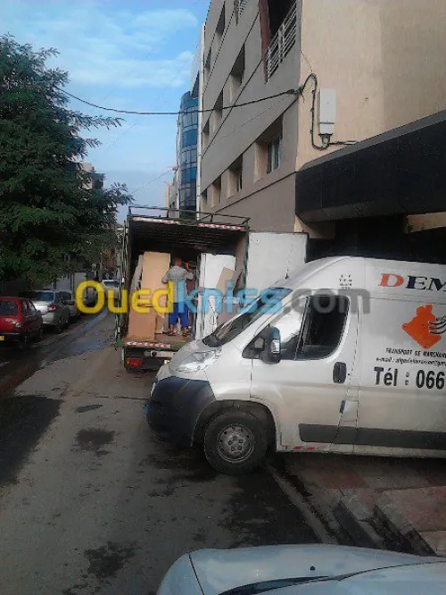 DEMENAGEMENT MANUTENTION TRANSPORT %