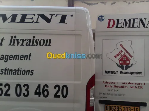 DEMENAGEMENT MANUTENTION TRANSPORT %