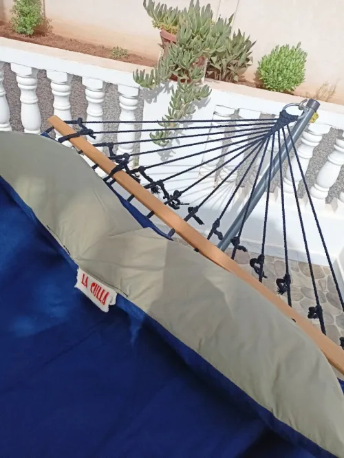 Hamac sur support métallique 