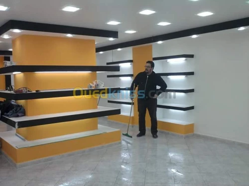   travaux  peinture deco +placo b 13