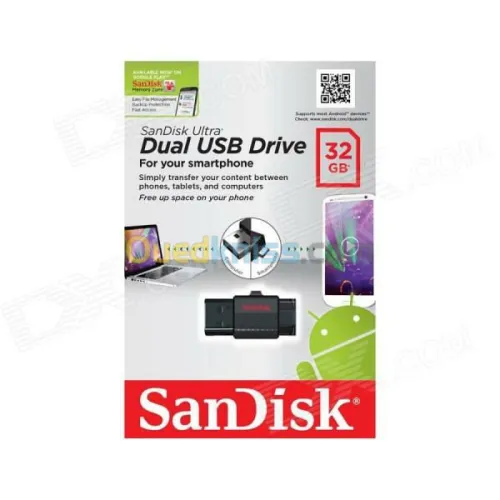 SanDisk Dual Drive 16 Go / 32 Go 