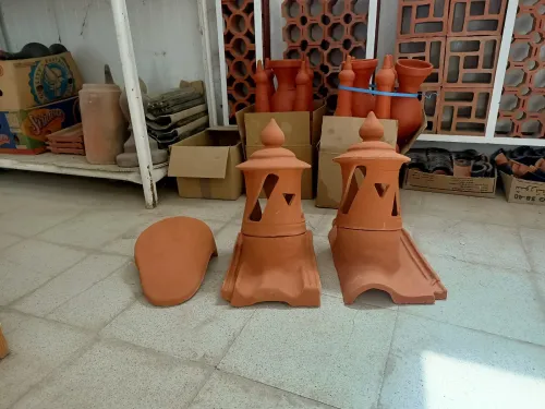 Cheminet pour charpente en tuile