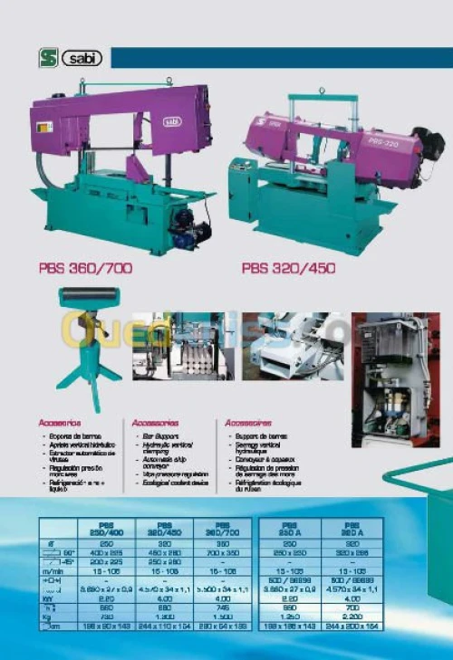 Equipements industriels 