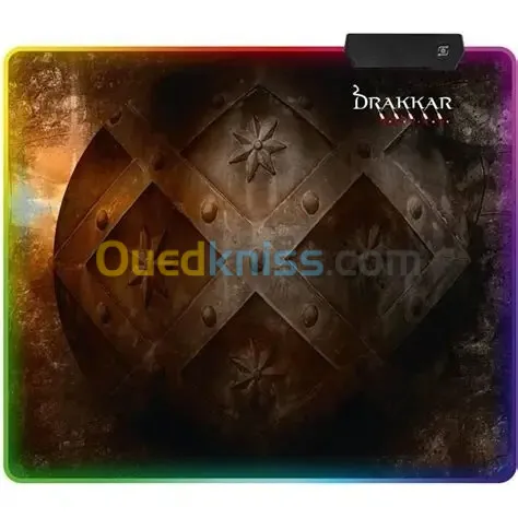 TAPIS DE SOURIS L RGB KONIX DRAKKAR